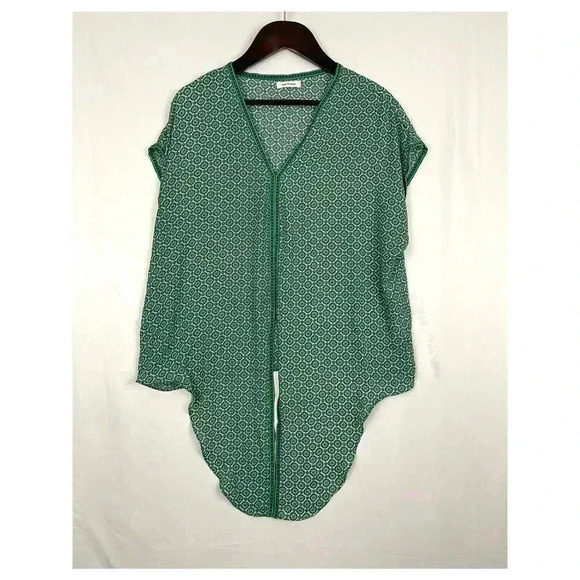 Max Studio Sleeveless Tie Waist Blouse Top MEDIUM Women's Printed Pattern - Picture 4 of 10